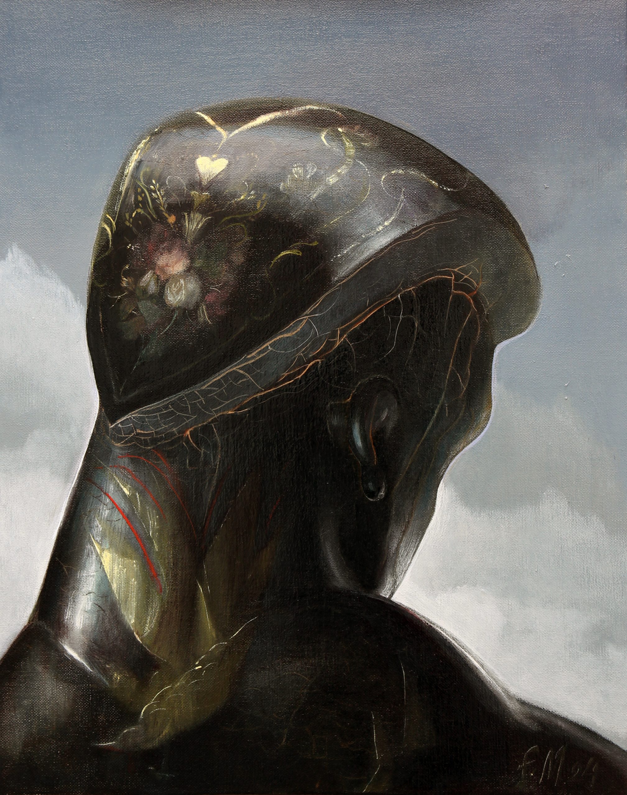 Edmond Dantés, oil on linen, 50x40cm, 2024