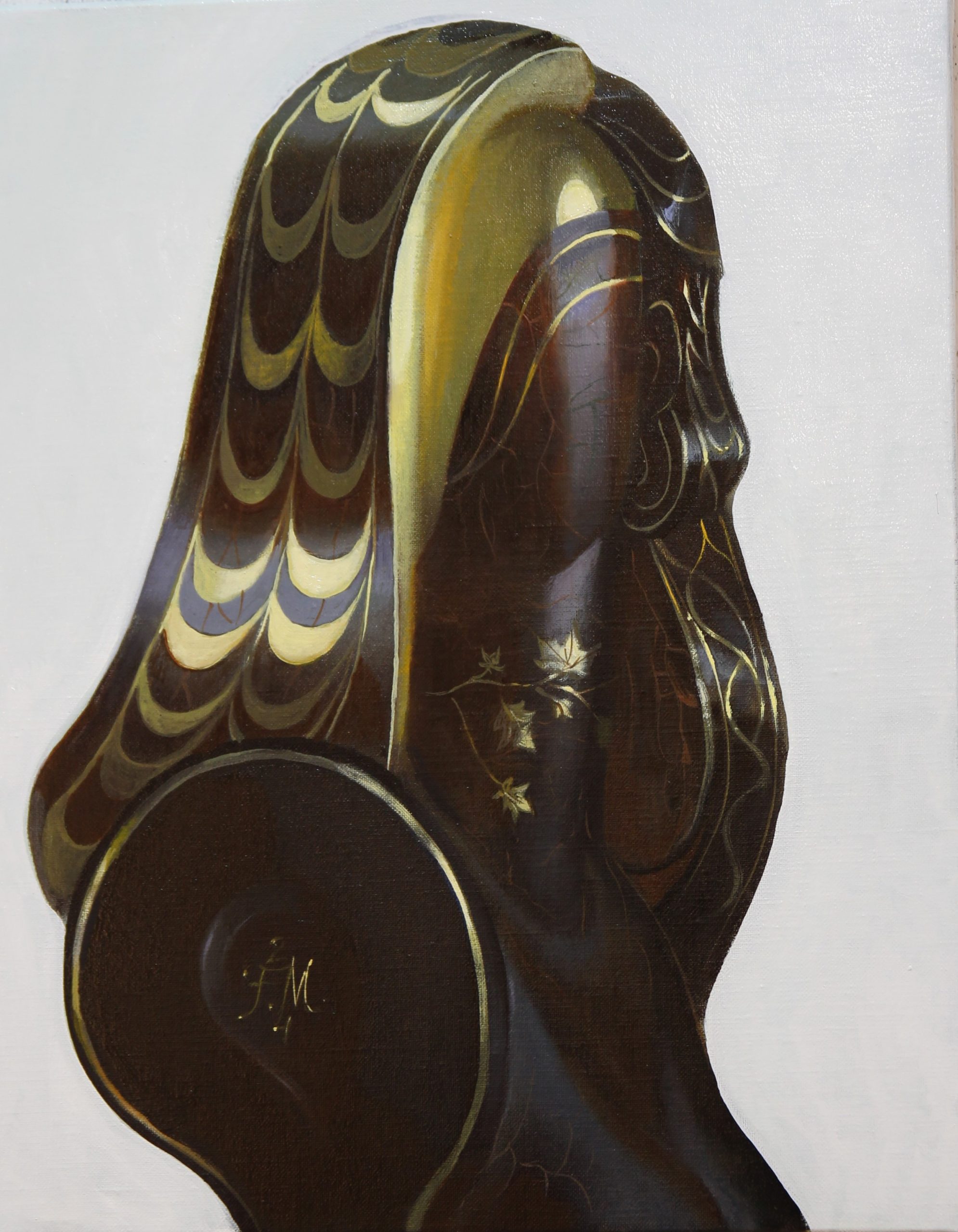 Gipsy queen 40X50cm huile sur toile 2024, 2700€