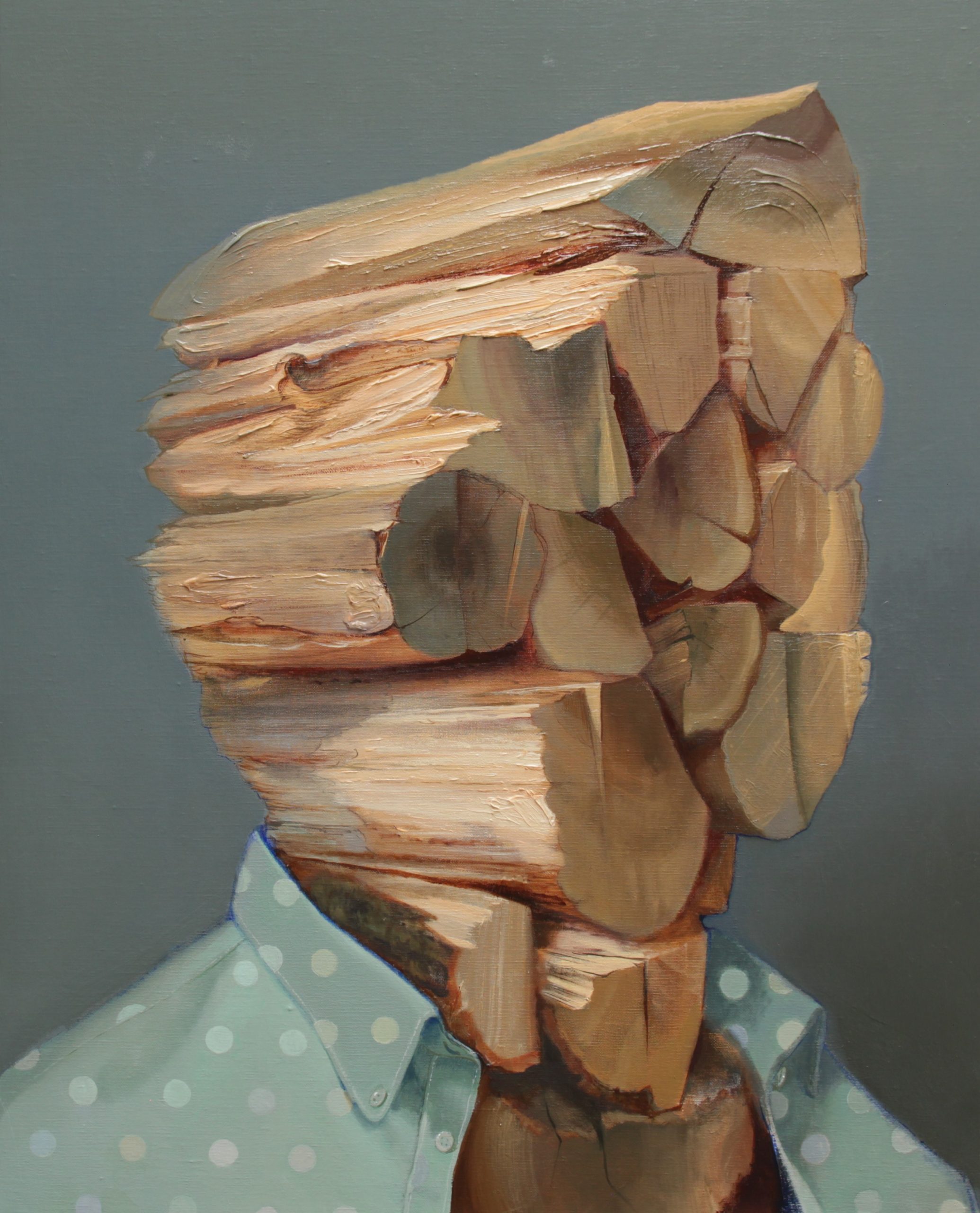 Zoran, huile sur toile, 80x65cm, 2023