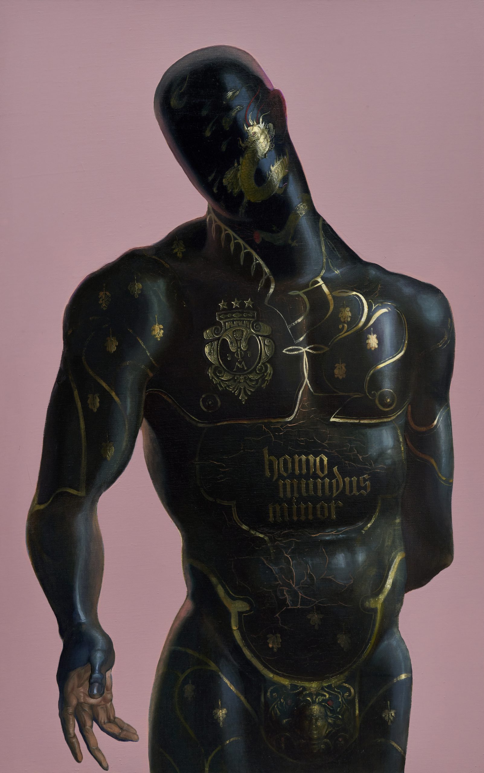 1 Homo mundus minor , 132x83cm